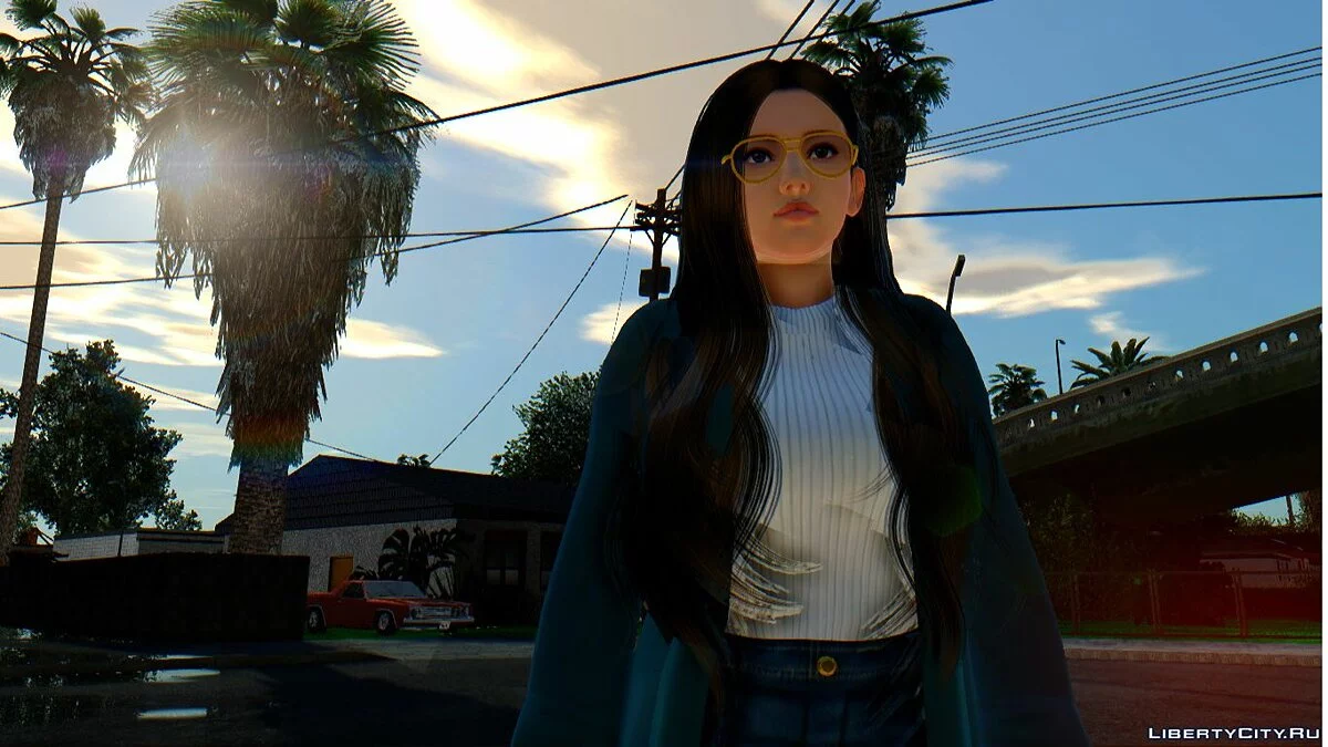 Мэй Ширануи в корейском стиле / GTA San Andreas