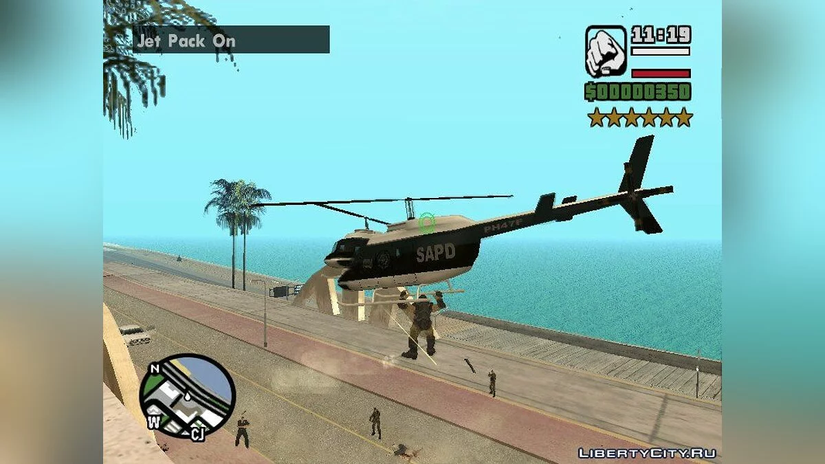 Носорог из Человека-Паука (cleo) / GTA San Andreas