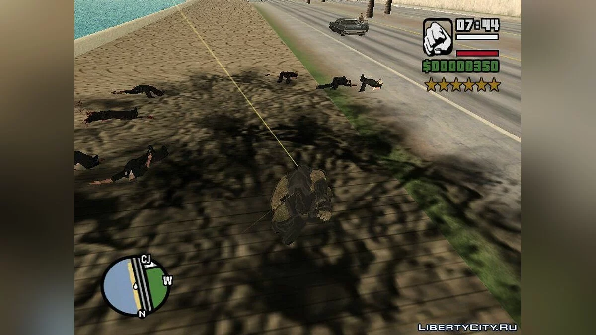 Носорог из Человека-Паука (cleo) / GTA San Andreas