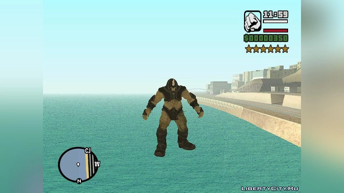 Носорог из Человека-Паука (cleo) / GTA San Andreas