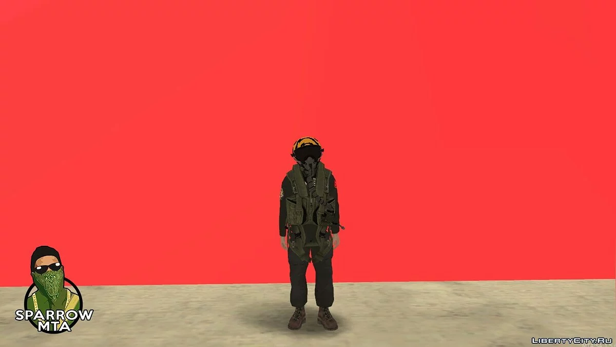 Пилот Каплан / GTA San Andreas