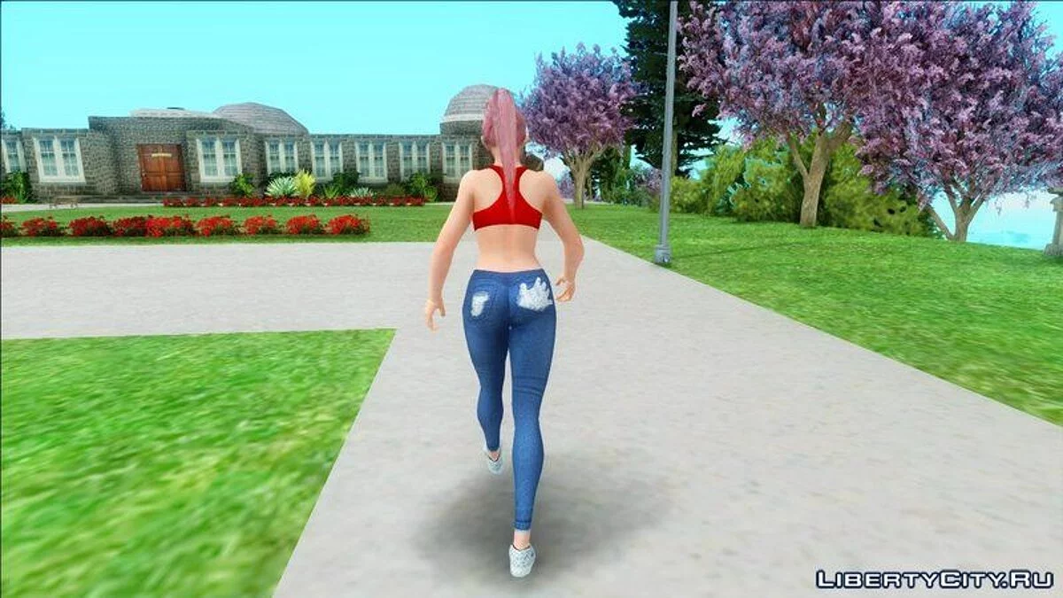 Рэйчел из Dead or Alive 5 / GTA San Andreas