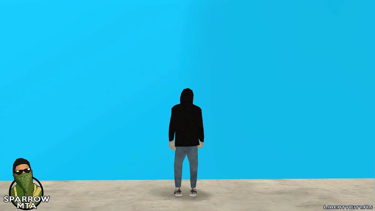 Скин в маске и кофте Hyper Kenzo / GTA San Andreas
