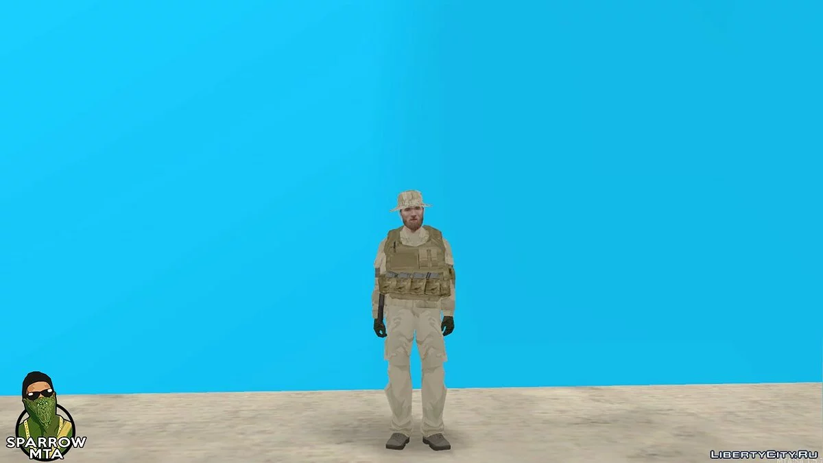 Солдат американской армии / GTA San Andreas