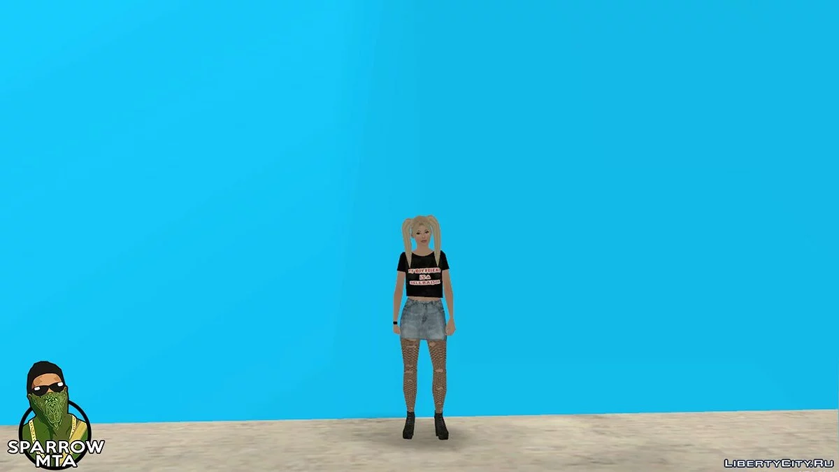 Женский персонаж Raise Hell 2 / GTA San Andreas
