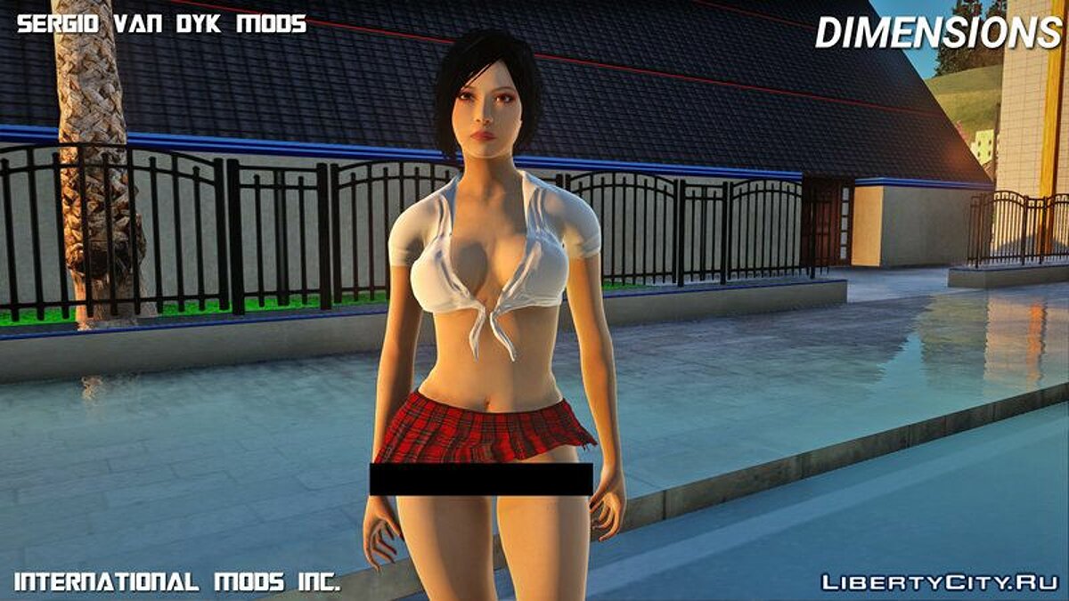 Замена hot_ada_snu.dff в GTA San Andreas (1 файл)