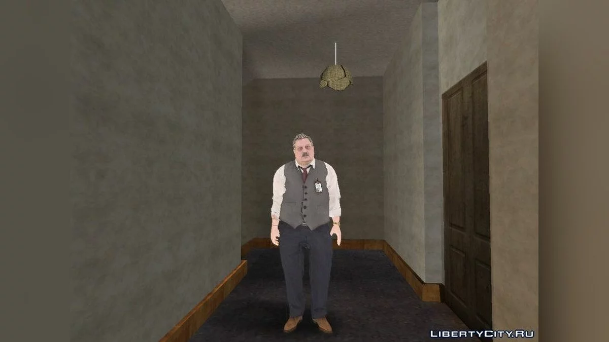 Брайан Айронс из RE2 remake / GTA San Andreas