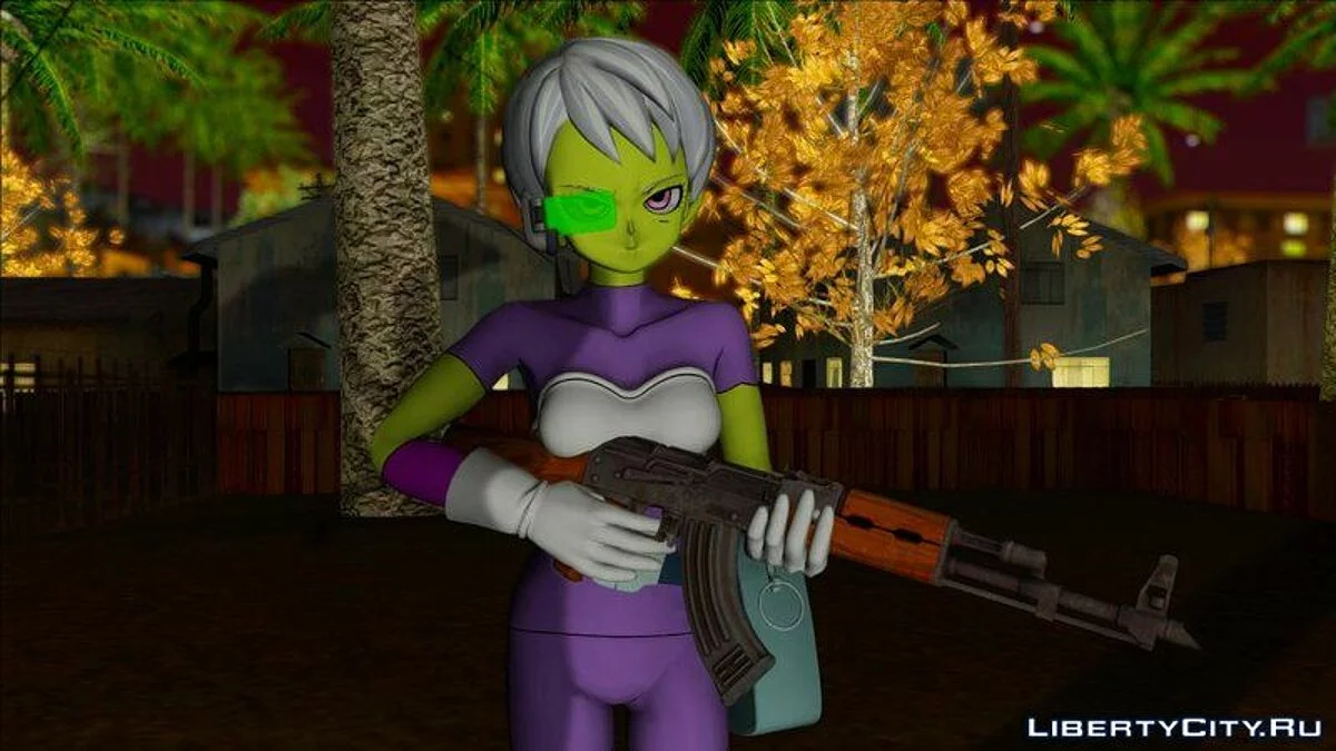 Cheelai из Dragon Ball FighterZ / GTA San Andreas