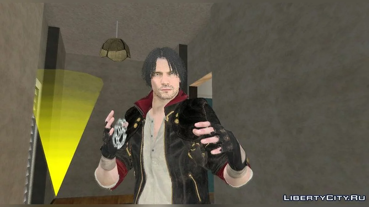 Dante Ex Color из DMC5 / GTA San Andreas