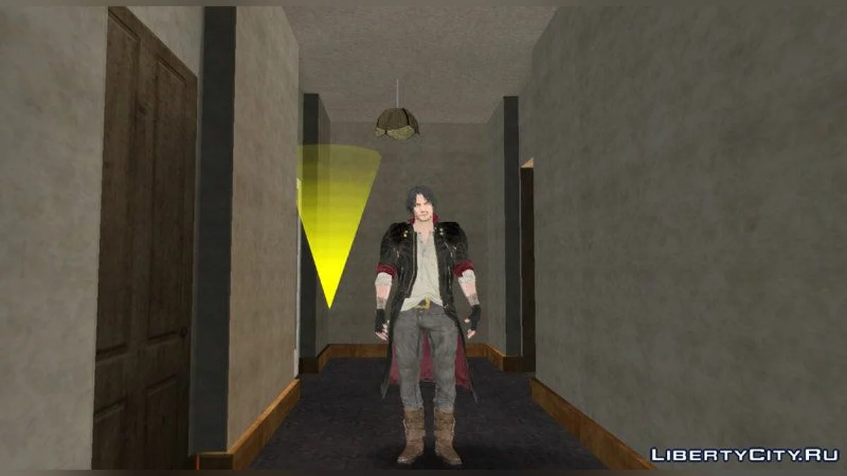 Dante Ex Color из DMC5 / GTA San Andreas