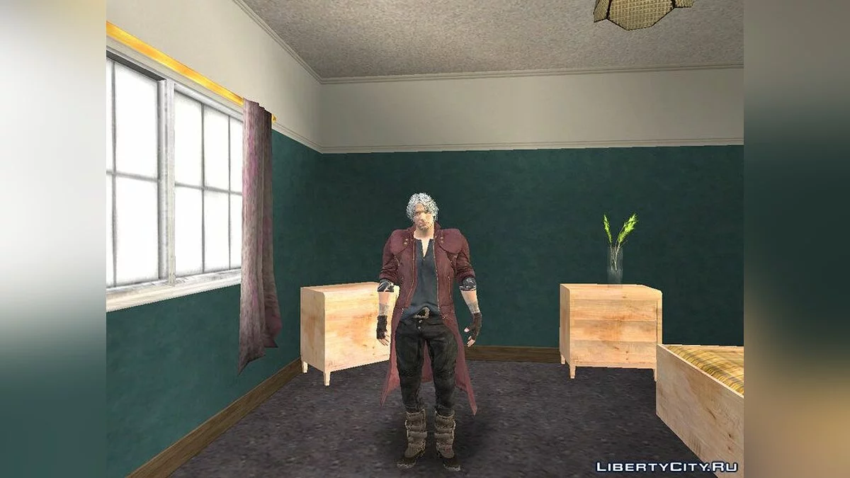 Данте из DMC5 / GTA San Andreas