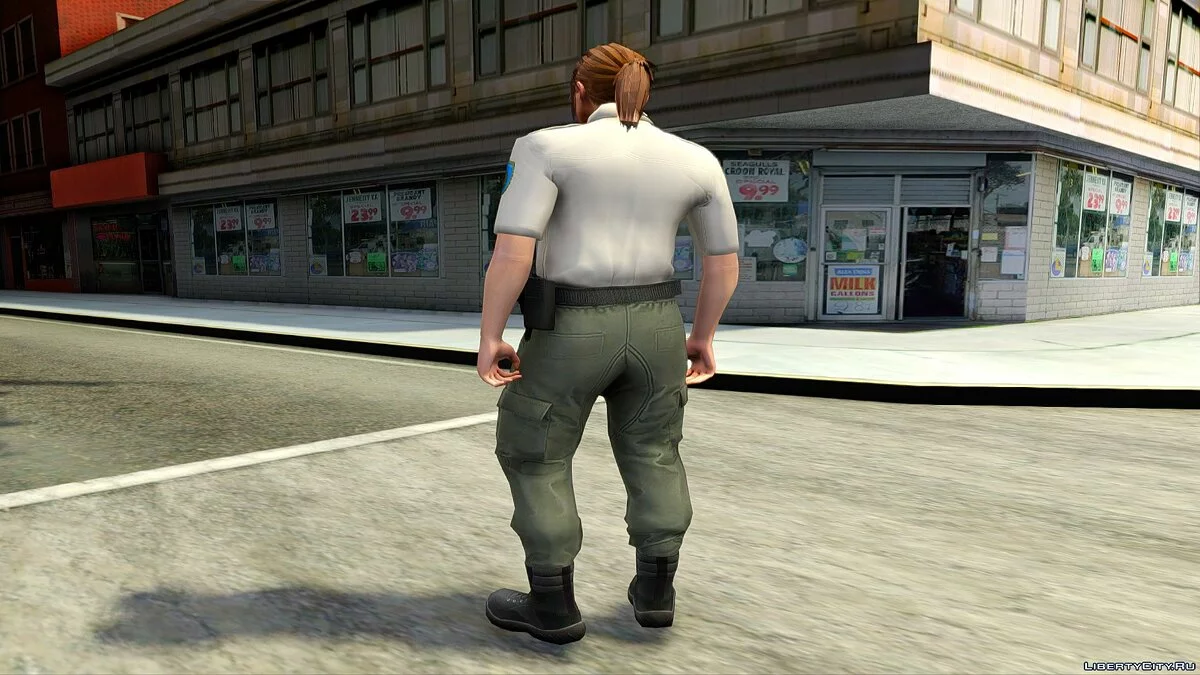 Девушка коп из GTA Online / GTA San Andreas