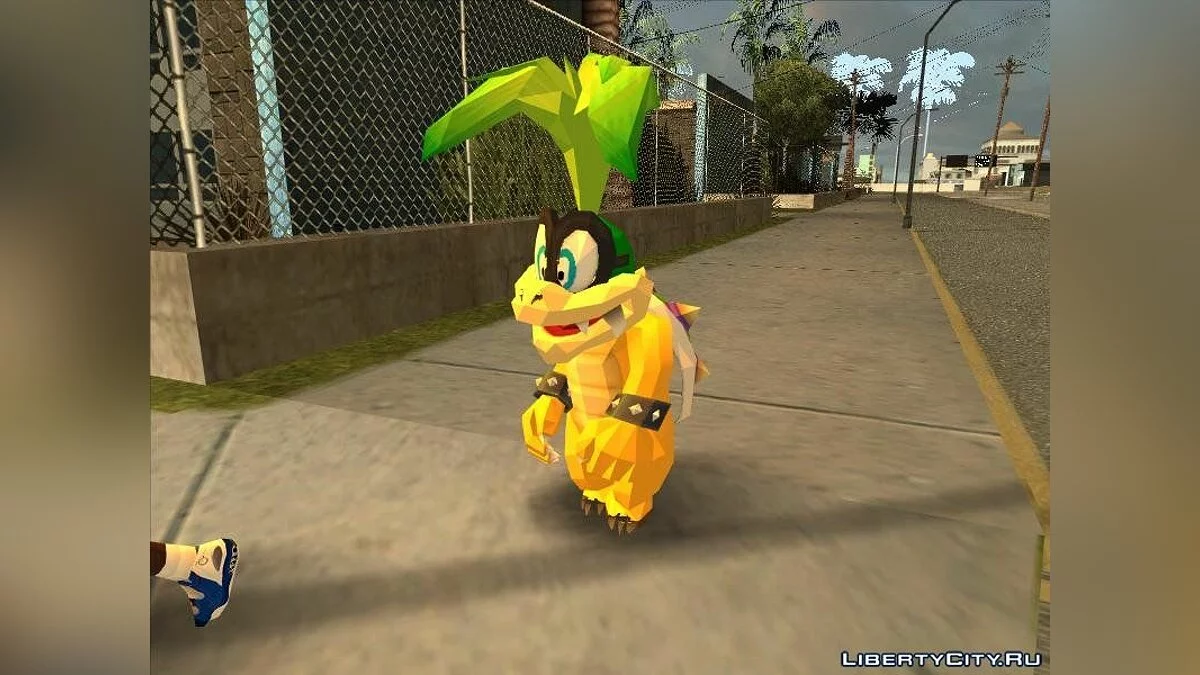 Игги Купа из New Super Mario Bros Wii / GTA San Andreas