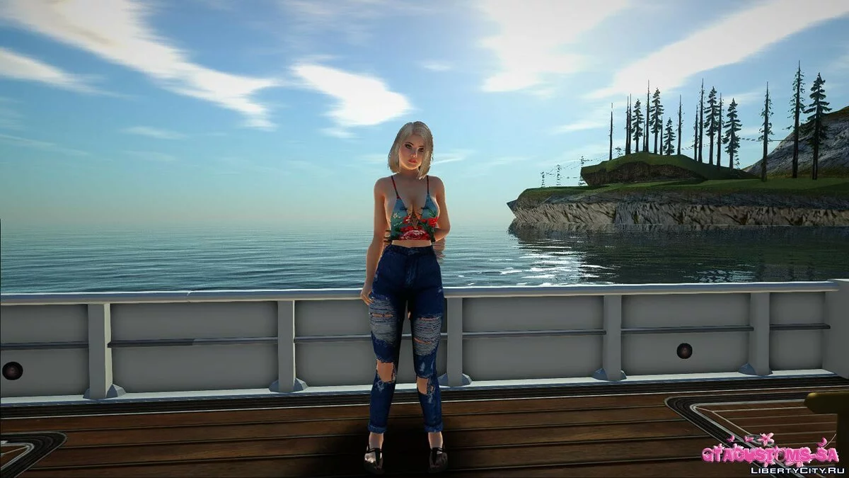 Хелена Дуглас Казуал v20 / GTA San Andreas