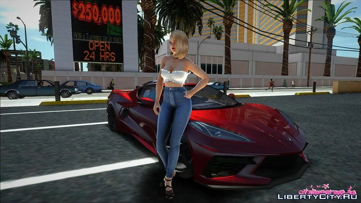 Хелена Дуглас в повседневной одежде v21 / GTA San Andreas