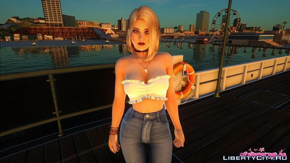 Хелена Дуглас в повседневной одежде v21 / GTA San Andreas