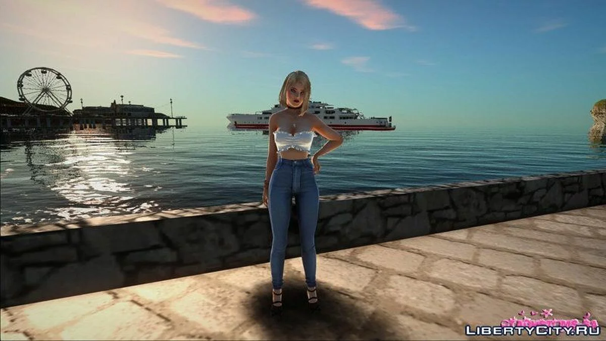Хелена Дуглас в повседневной одежде v21 / GTA San Andreas
