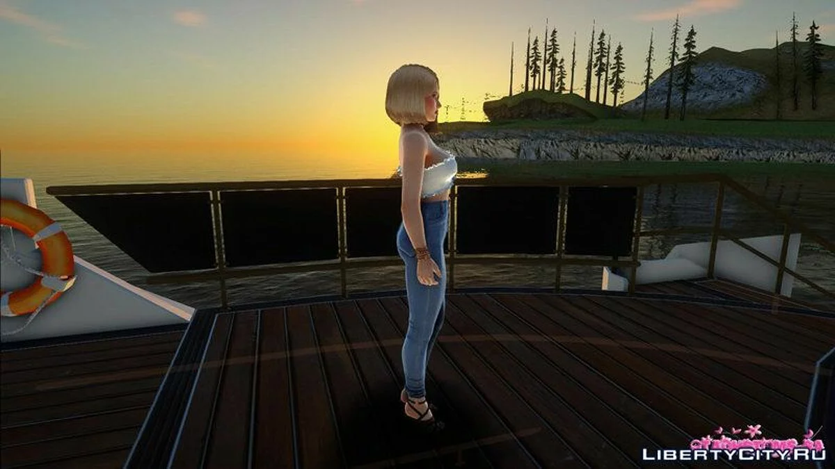 Хелена Дуглас в повседневной одежде v21 / GTA San Andreas