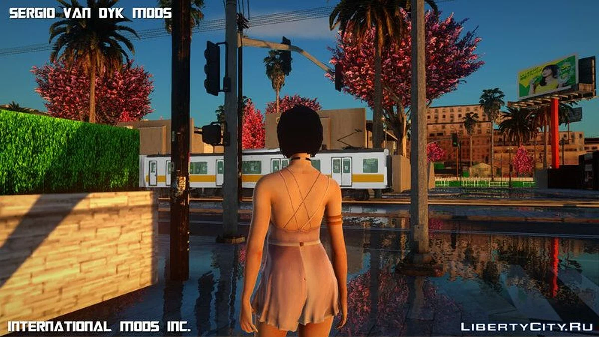 Кэтрин Уоррен (Ада Вонг) из Resident Evil 2 / GTA San Andreas