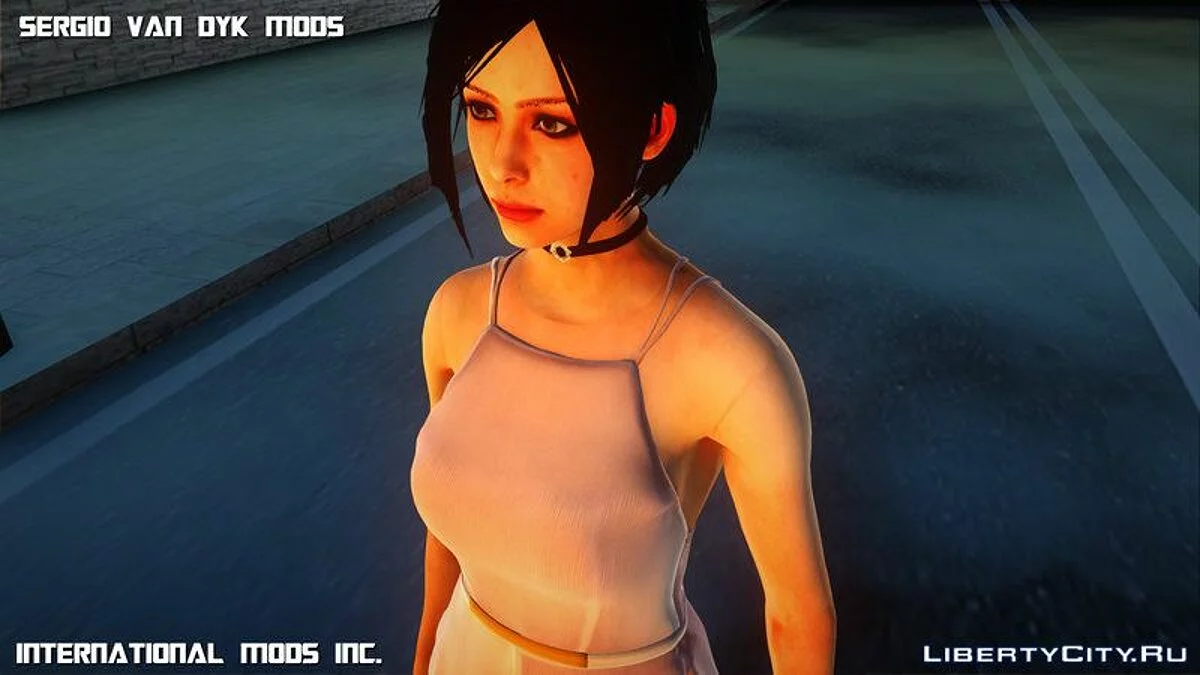 Кэтрин Уоррен (Ада Вонг) из Resident Evil 2 / GTA San Andreas