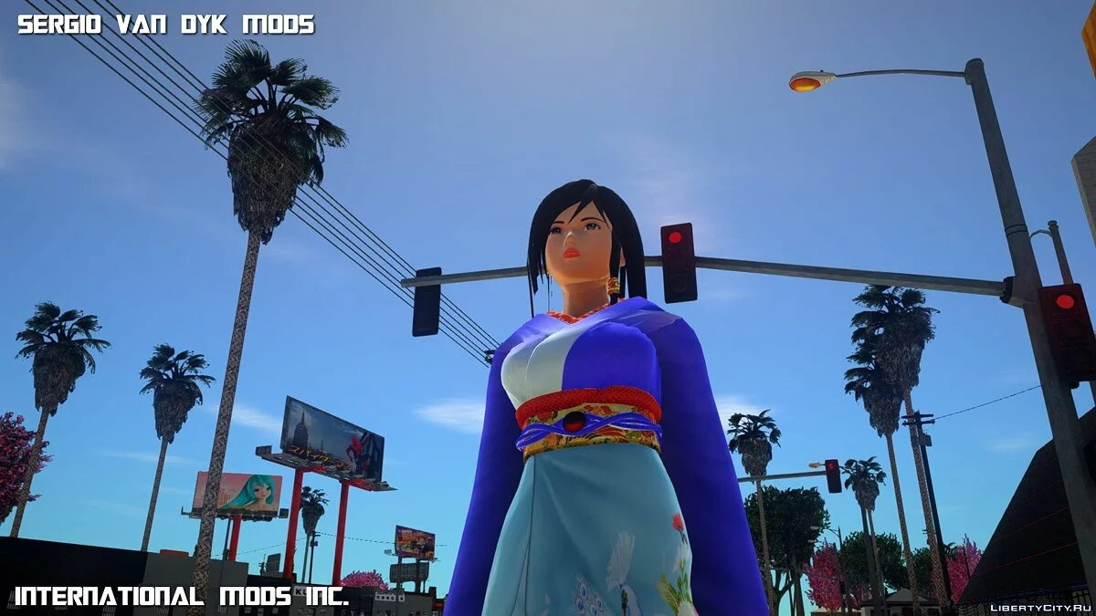 Кокоро в Кимоно Мини / GTA San Andreas