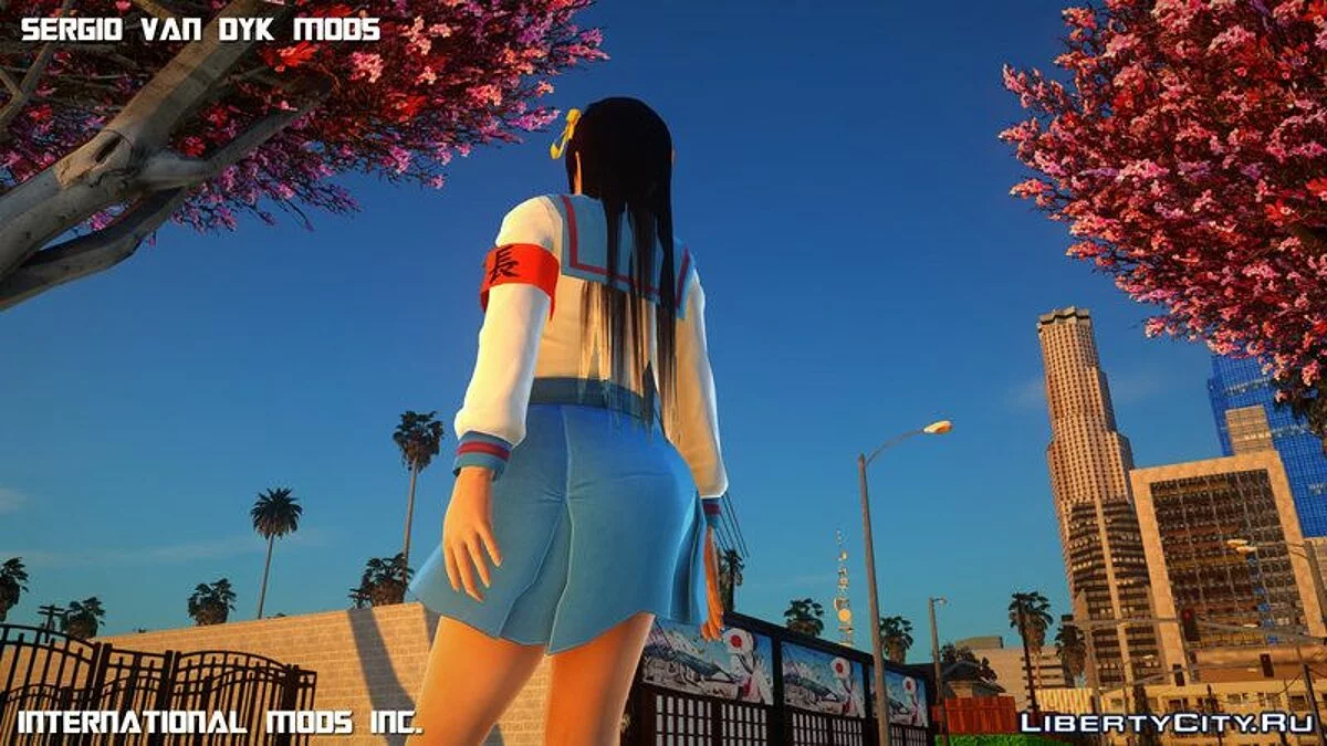 Кокоро в морской форме / GTA San Andreas