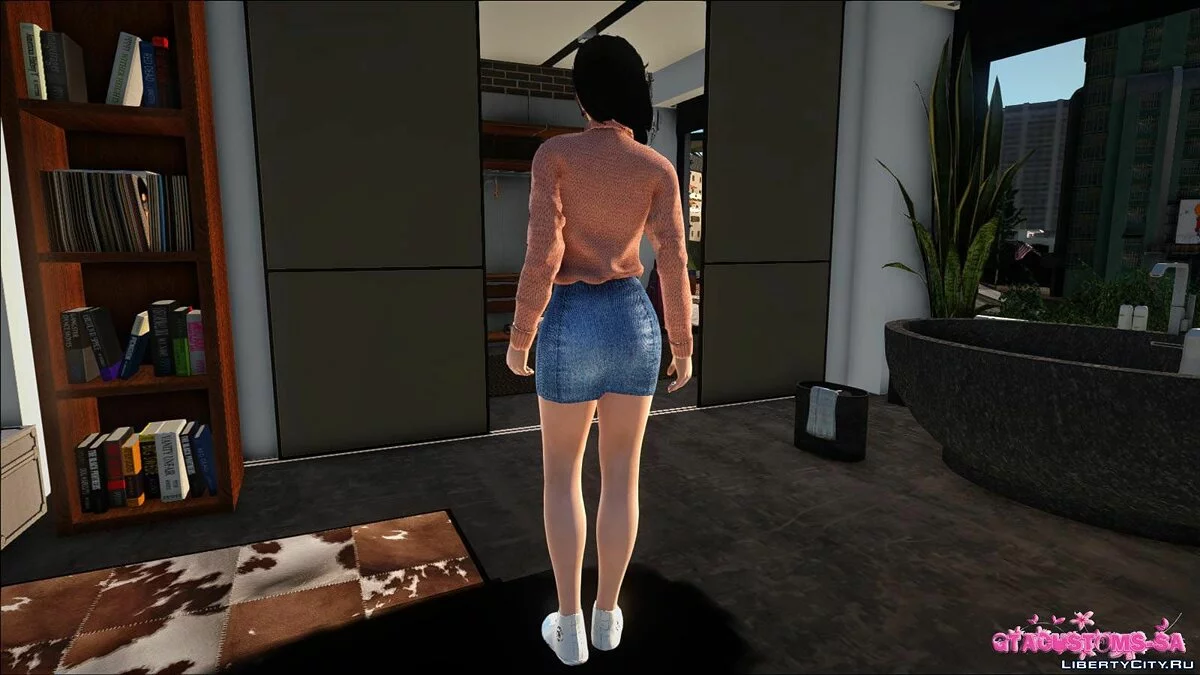 Кокоро в повседневной одежде v8 / GTA San Andreas