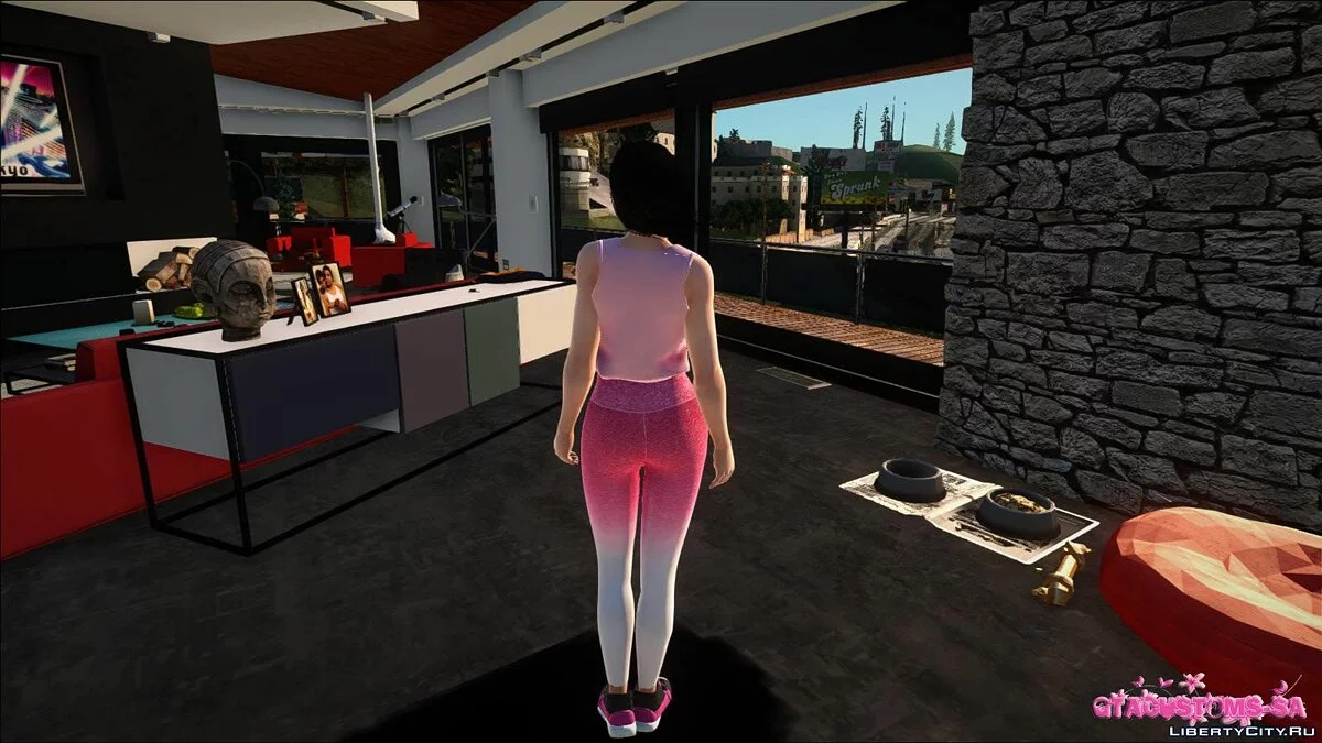 Кокоро в повседневной одежде v9 / GTA San Andreas