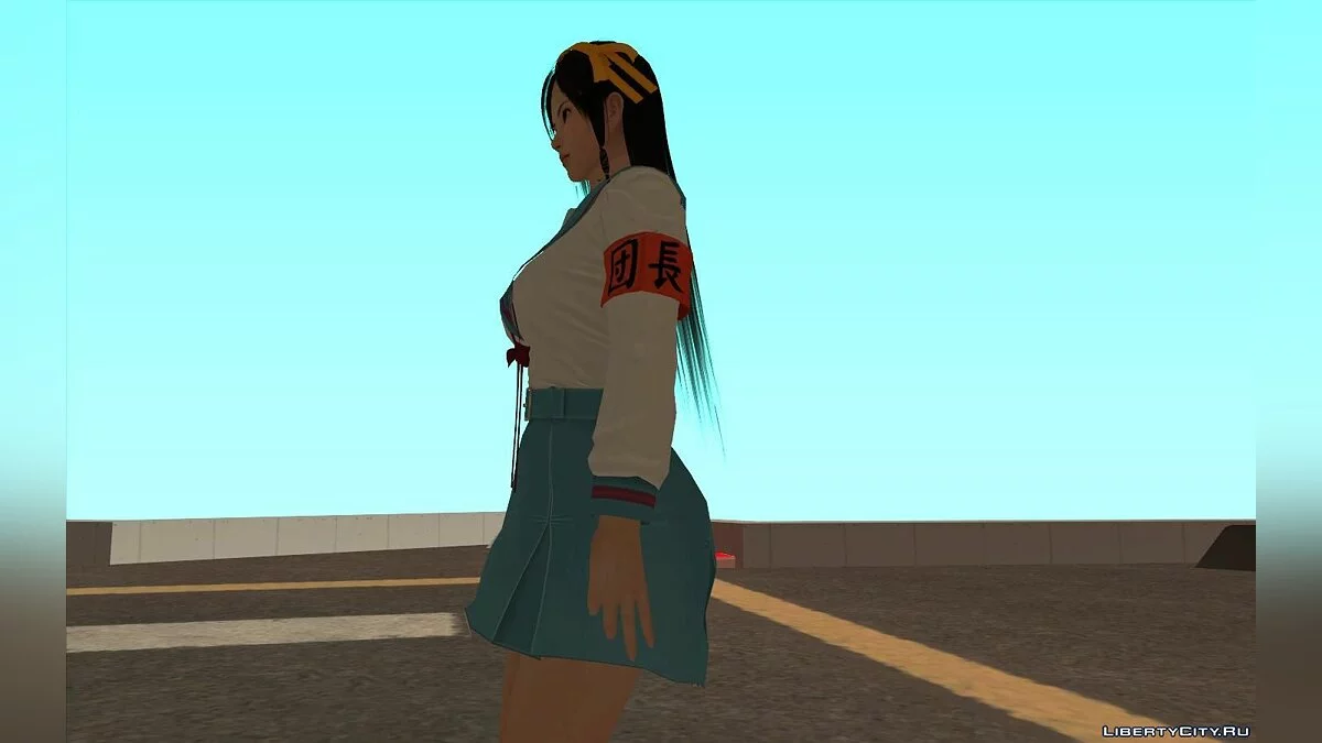 Кокоро в школьной форме (две версии) / GTA San Andreas