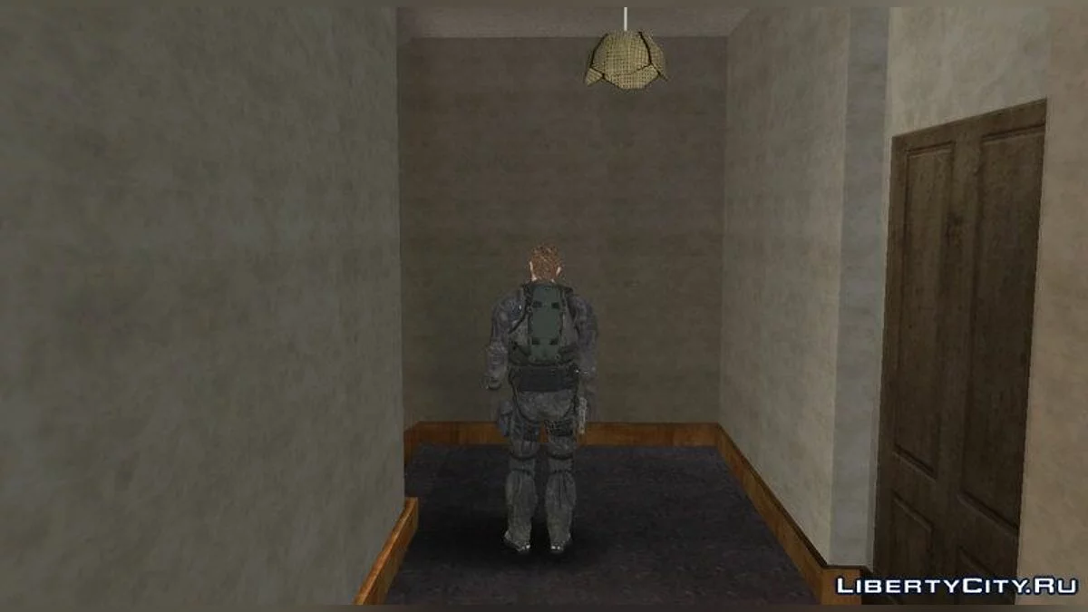 Крис Редфилд из Resident Evil 7 / GTA San Andreas