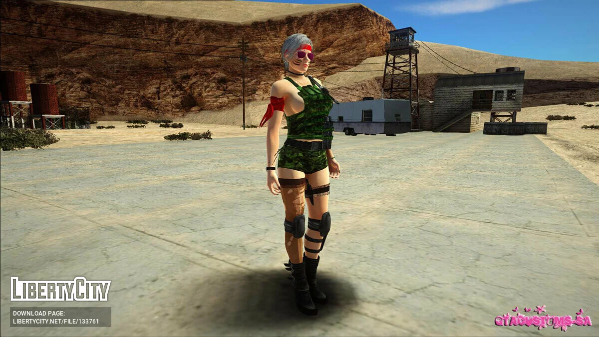 Кристи Сексуальный Снайпер / GTA San Andreas
