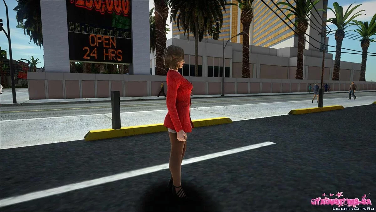 Кристи в повседневной одежде v5 / GTA San Andreas