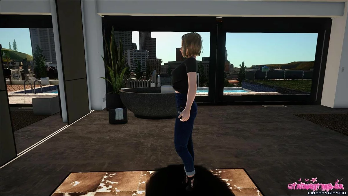 Кристи в повседневной одежде v6 / GTA San Andreas