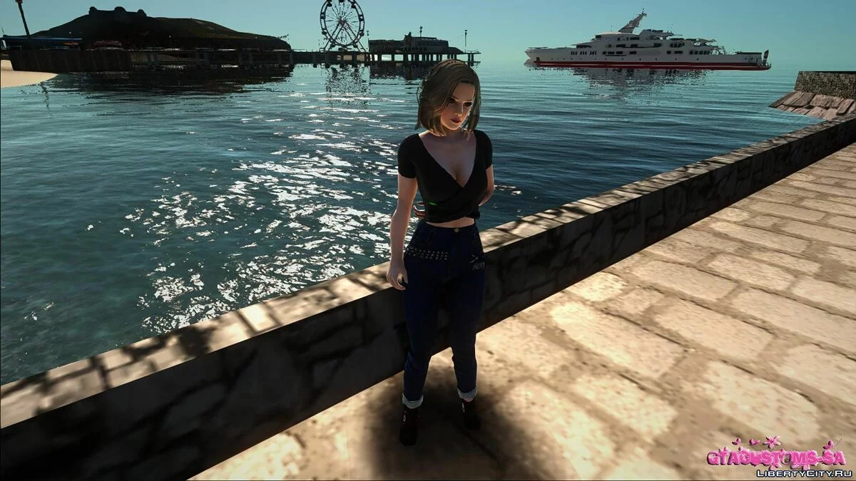 Кристи в повседневной одежде v6 / GTA San Andreas