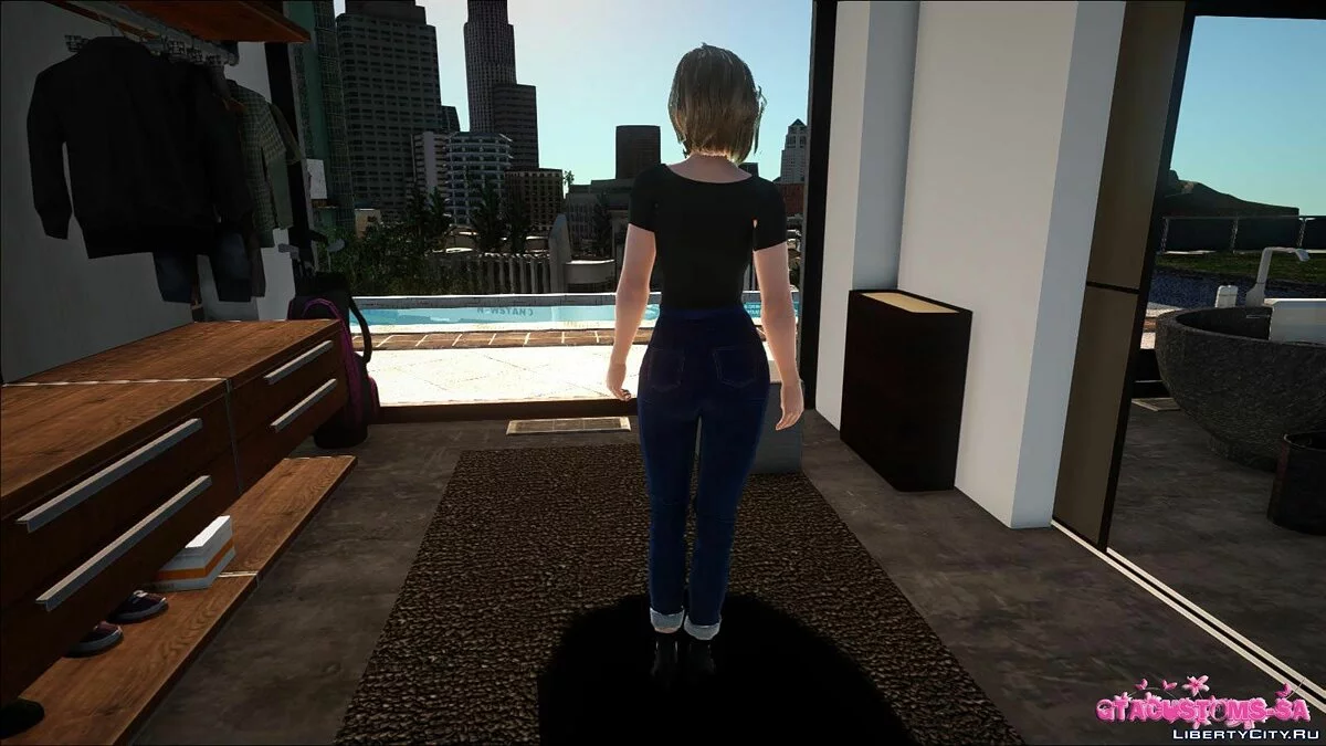 Кристи в повседневной одежде v6 / GTA San Andreas
