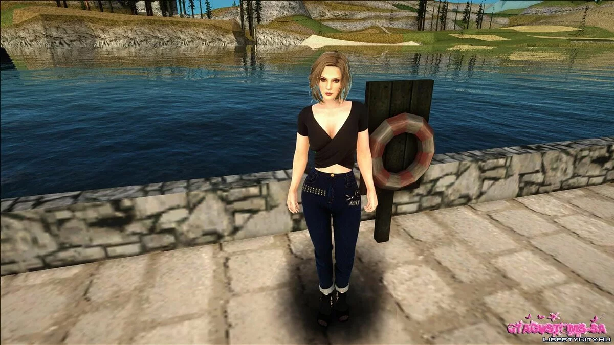 Кристи в повседневной одежде v6 / GTA San Andreas