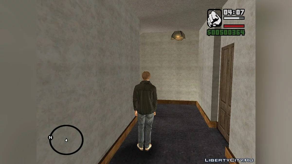 Леон в гражданской одежде из Resident Evil 2 / GTA San Andreas