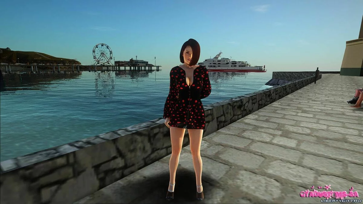 Мила в повседневной одежде v4 / GTA San Andreas