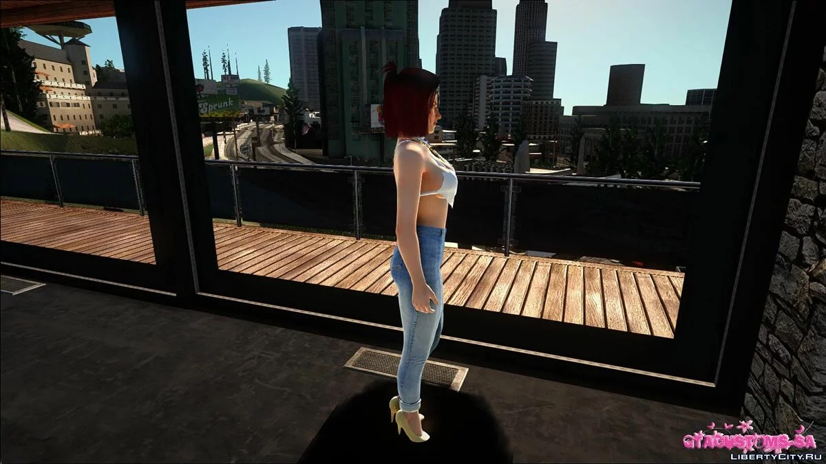 Мила в повседневной одежде v5 / GTA San Andreas