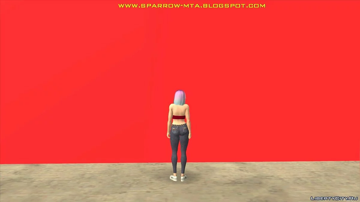 Момиджи в уличном стиле / GTA San Andreas