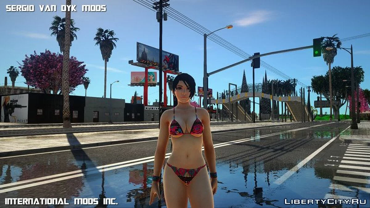 Момидзи в бикини / GTA San Andreas