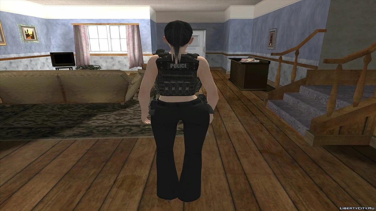 Момидзи в полицейской форме / GTA San Andreas