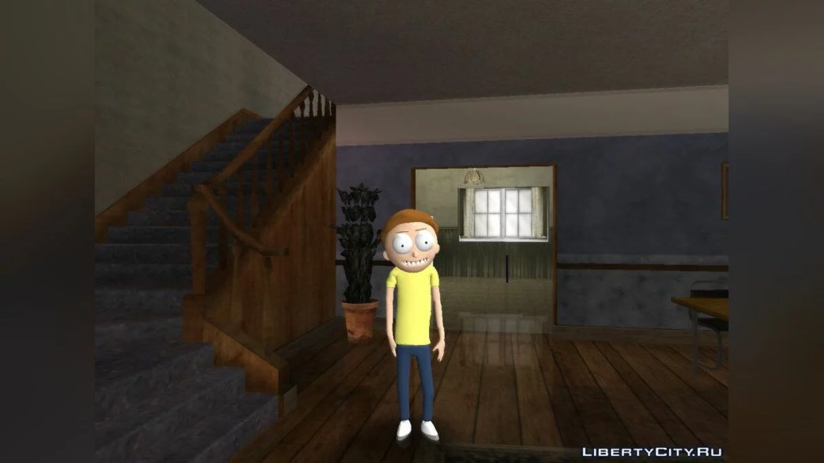 Морти Смит из Rick and Morty: Virtual Rick-ality / GTA San Andreas