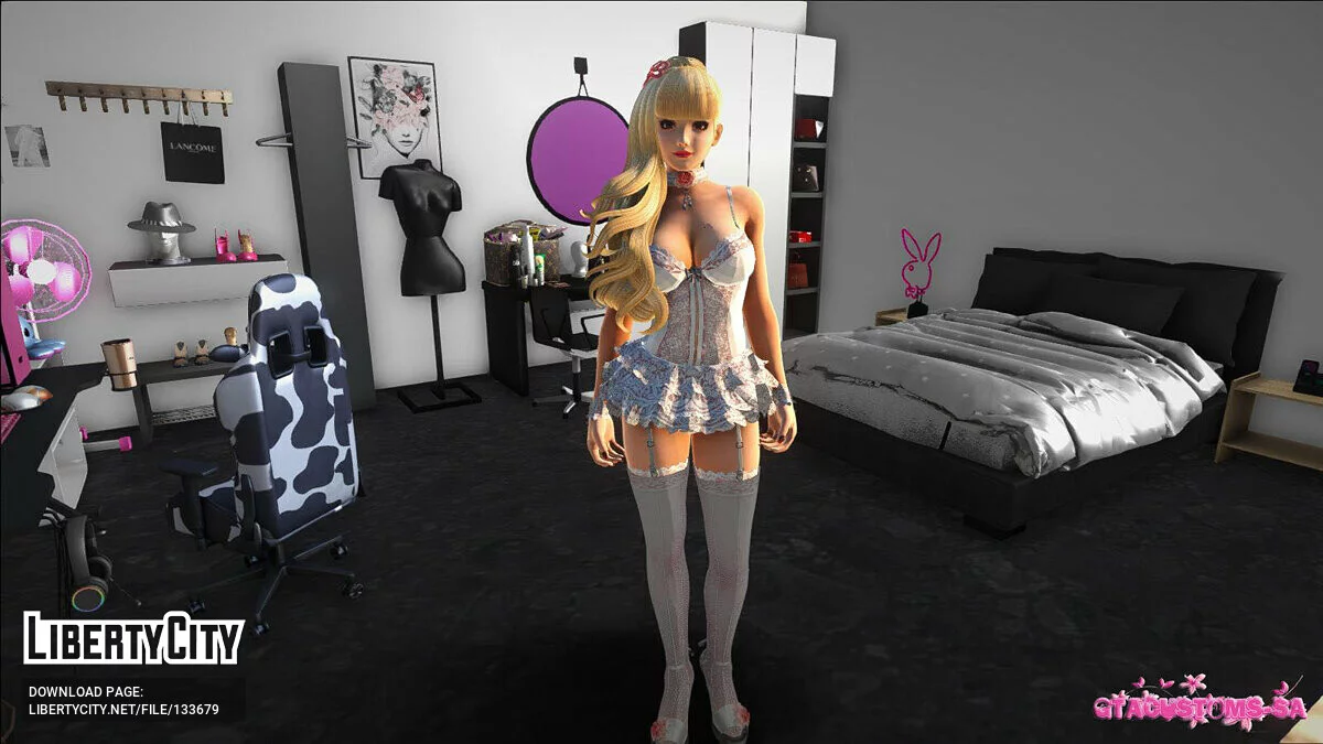 Наотора Ли в нижнем белье / GTA San Andreas