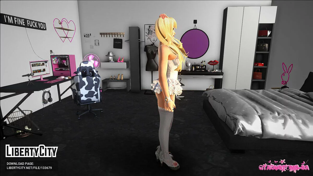 Наотора Ли в нижнем белье / GTA San Andreas