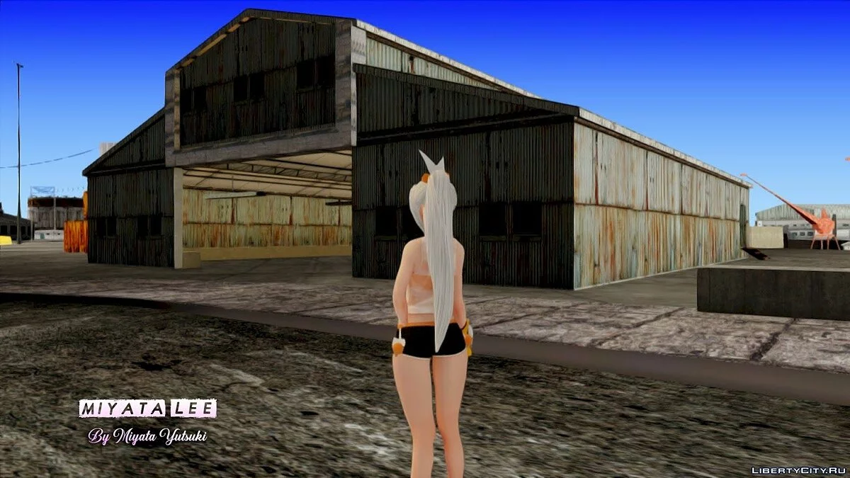 Норн в купальнике из игры OverHit / GTA San Andreas