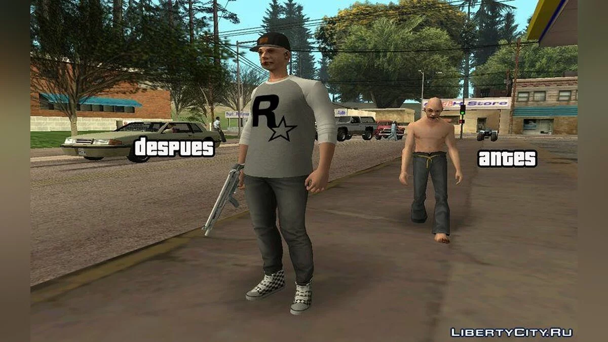 Новая модель cwmyhb1 - Уличный стиль / GTA San Andreas