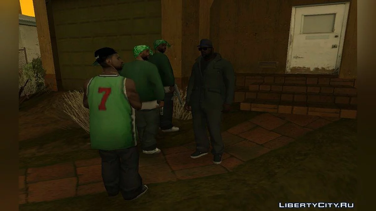 Новая модель Свита - Уличный стиль V2 / GTA San Andreas