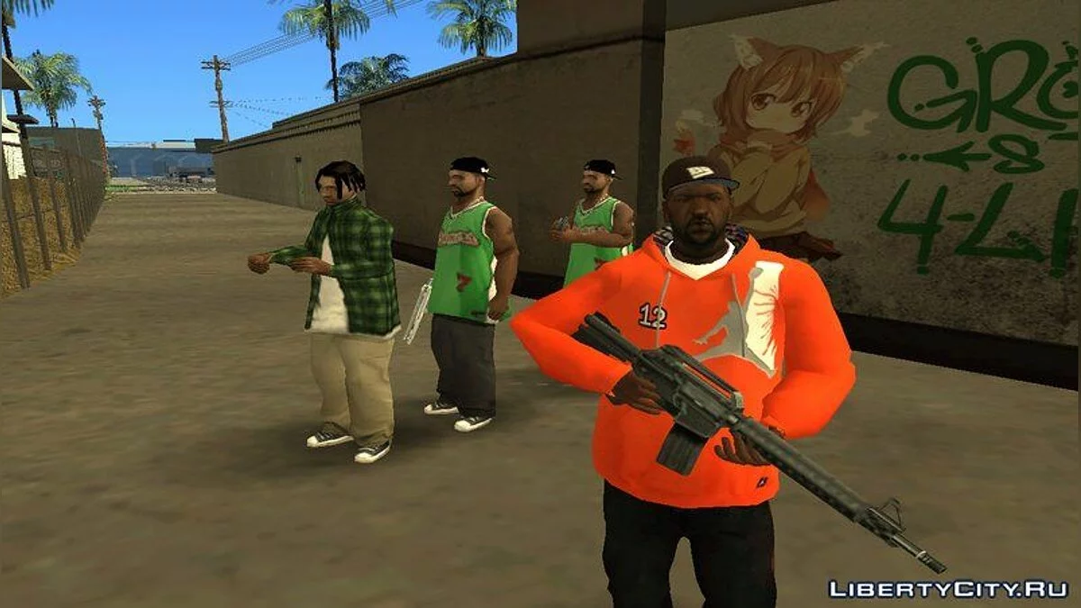 Новая модель Свита - Уличный стиль V4 / GTA San Andreas