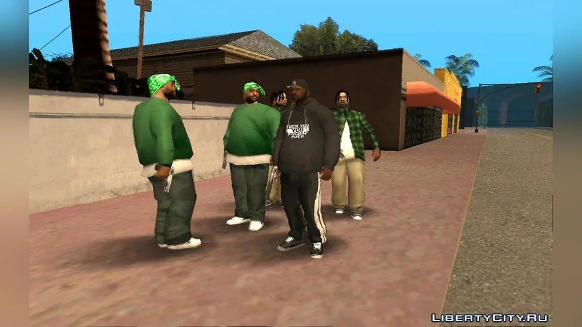Новая модель Свита - Уличный стиль / GTA San Andreas